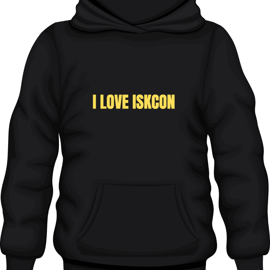 "I LOVE ISKCON" Premium Hoodie