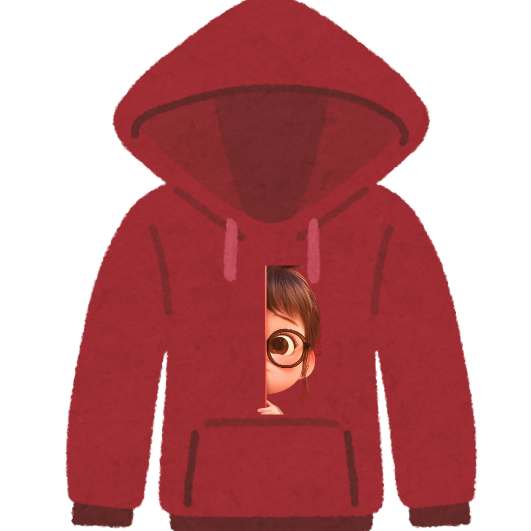 "Hidden Girl" Premium Hoodie