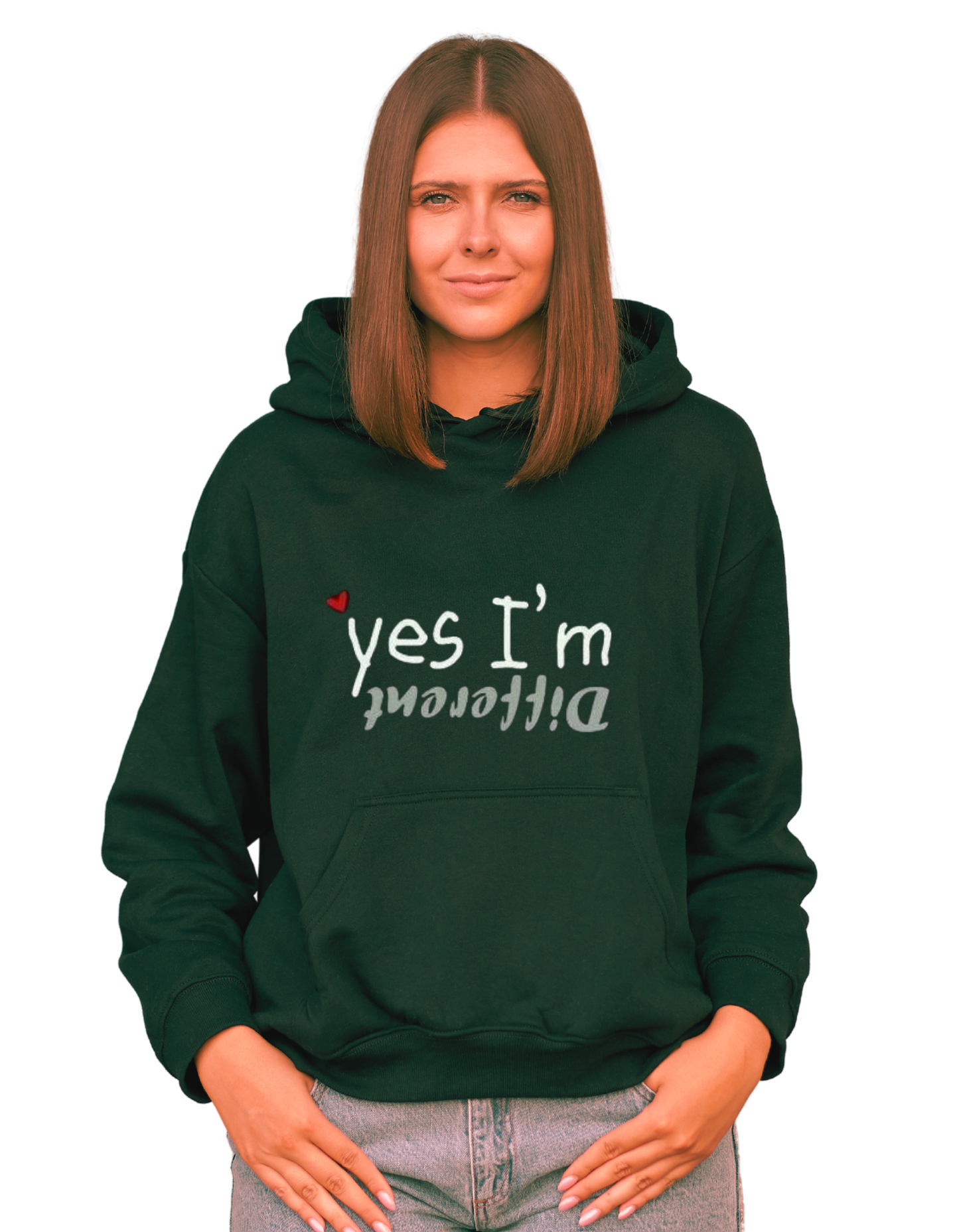 "Yes I'm Different" Premium Hoodie