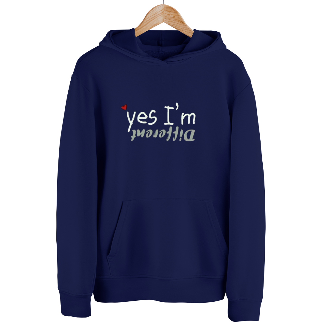 "Yes I'm Different" Premium Hoodie