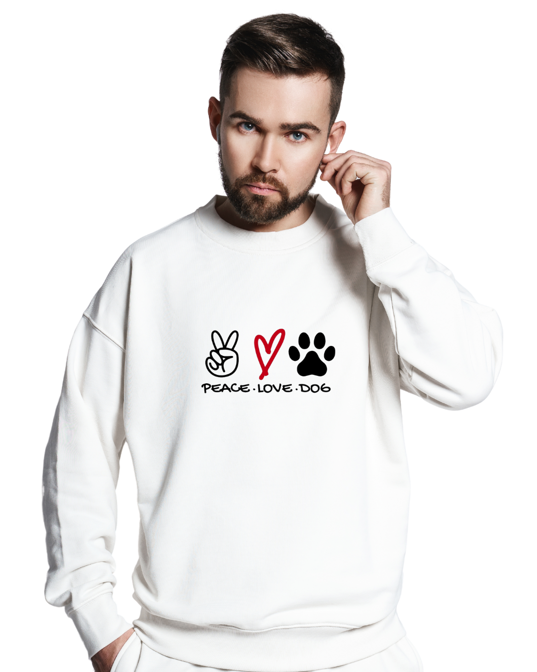 Peace Love Dog Sweatshirt