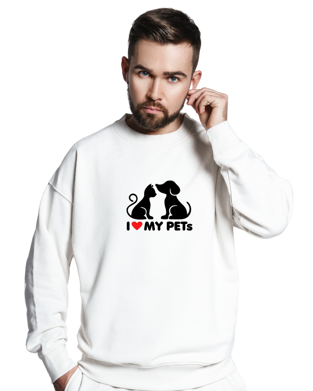 I Love my Pets Sweatshirt